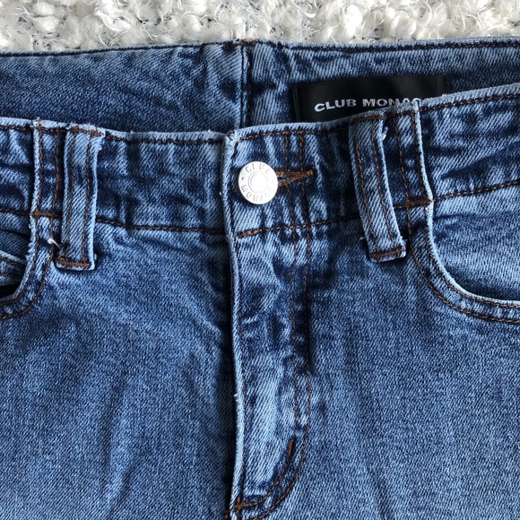 Club Monaco High Rise Straight Jeans - Picture 5 of 9